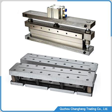 Industrial cooling heat exchanger sawtooth fin mold
