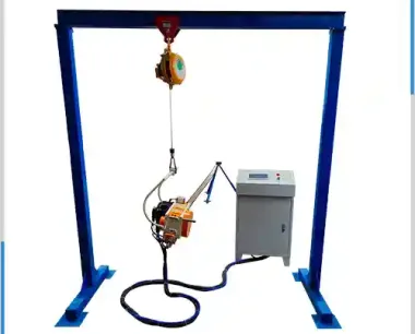 Tube expanding machine for heat exchanger