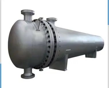 Industrial heat exchanger for shell and tube type
