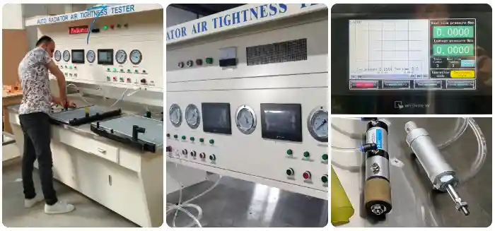 Máquina de teste de vazamento