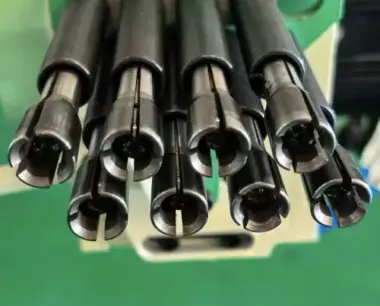 Horizontal expander machine for heat exchanger